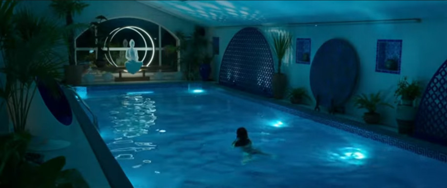 Бассейн в норе Чандрасекара.