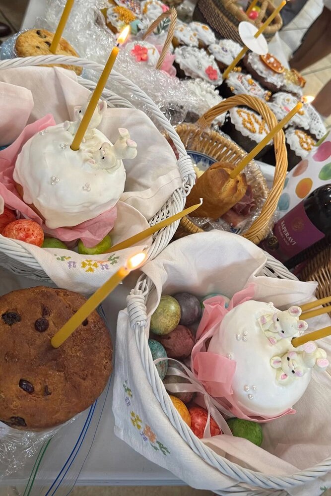    Празднование Пасхи семьи Овечкиных. Фото: соцсети