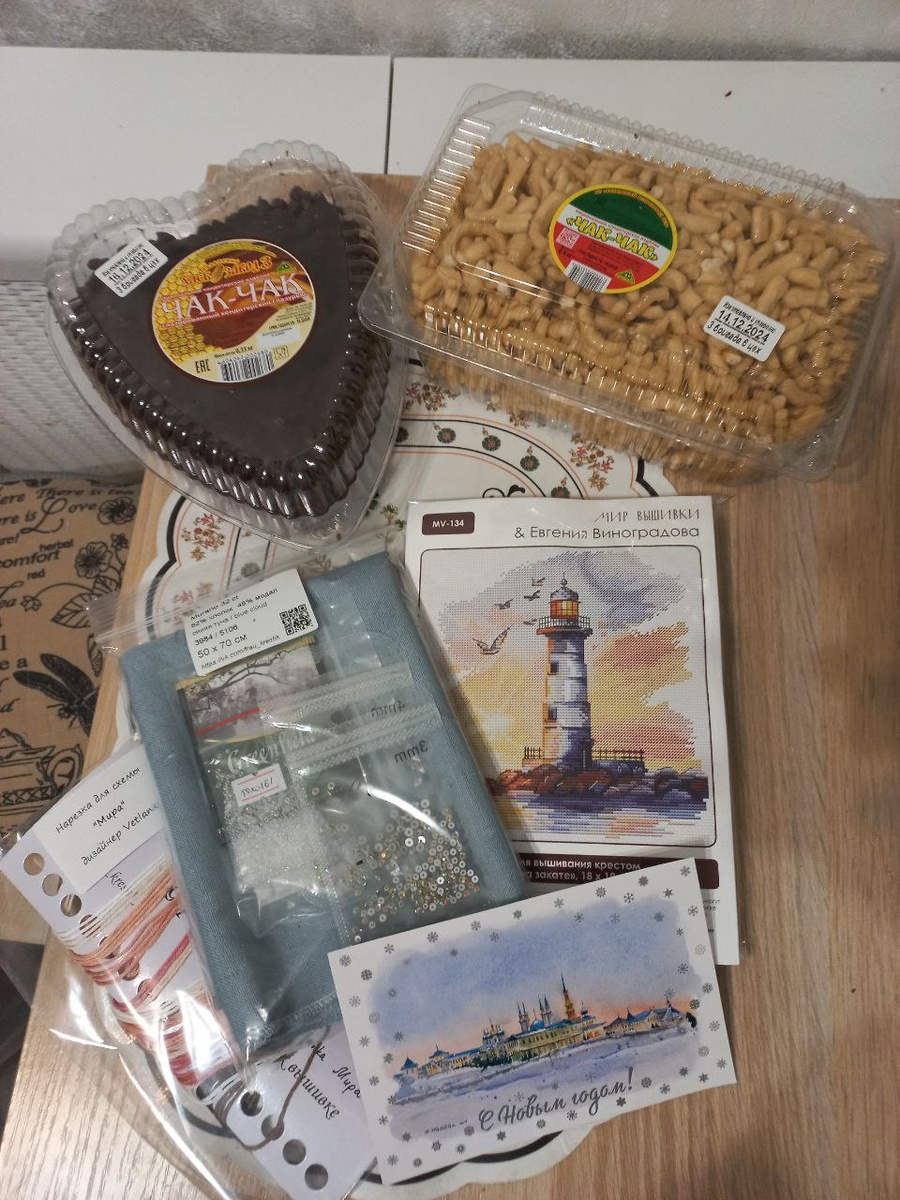 Новогодне-деньрожденский подарок от девочек из Казани