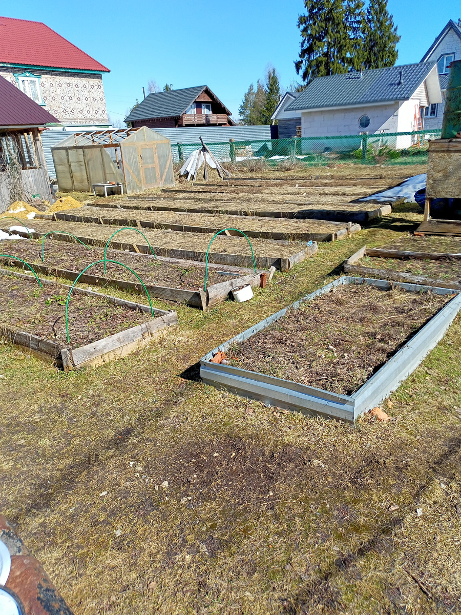 Снег почти сошел и сразу виден фронт работ на ближайшее время)