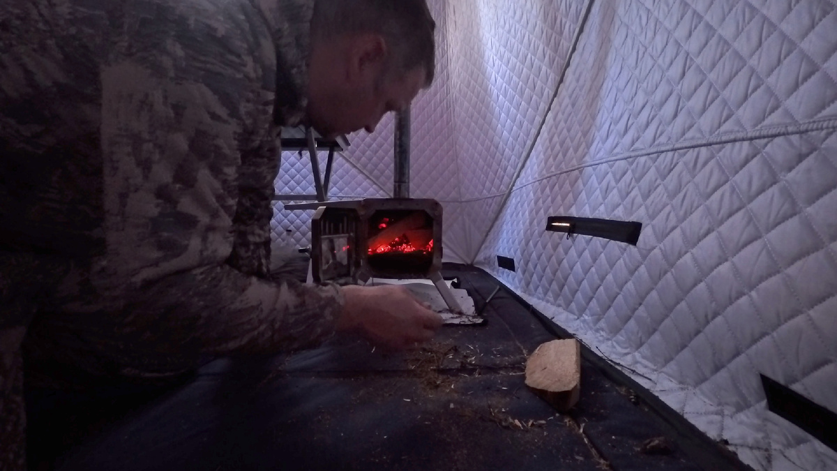 Моя походная печь