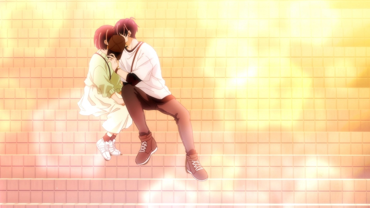 Минималистично. Композиция. И по сути очень красиво. Одновремено чувственно и с заботой о целомоудренности и смущении.