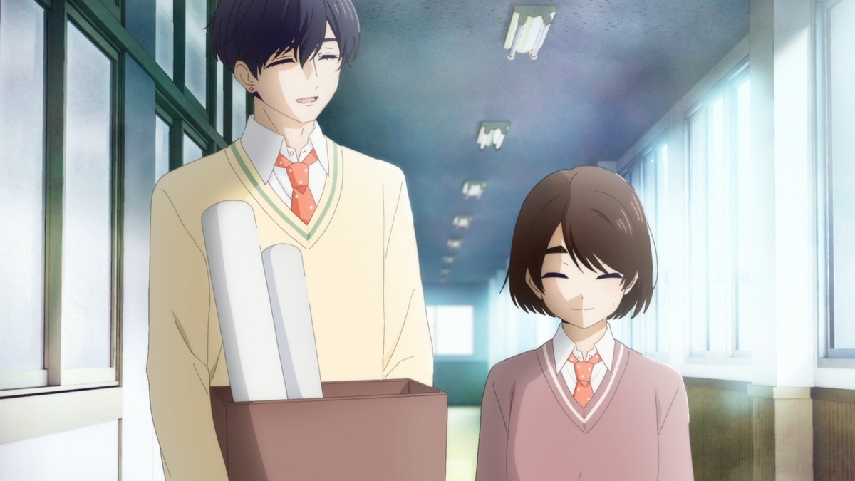 Какое разное - но счастье. В двух штрихах глаз и поз.