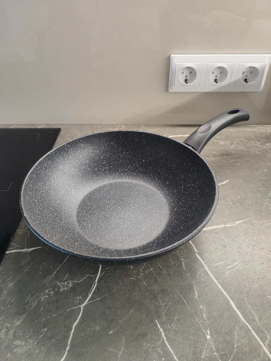 Как подготовить сковороду с антипригарным покрытием к первому использованию?. Фото автора.