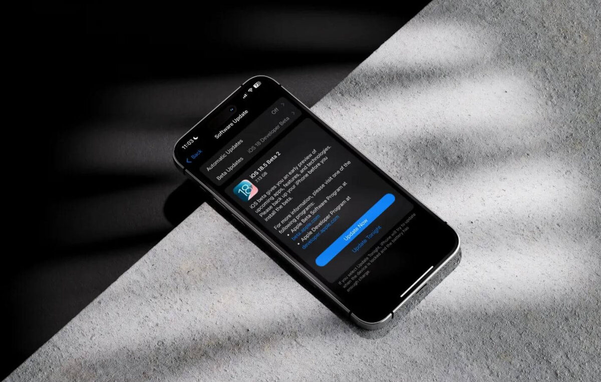    Apple выпускает бета-версии в течение года. Фото: ytechb.com