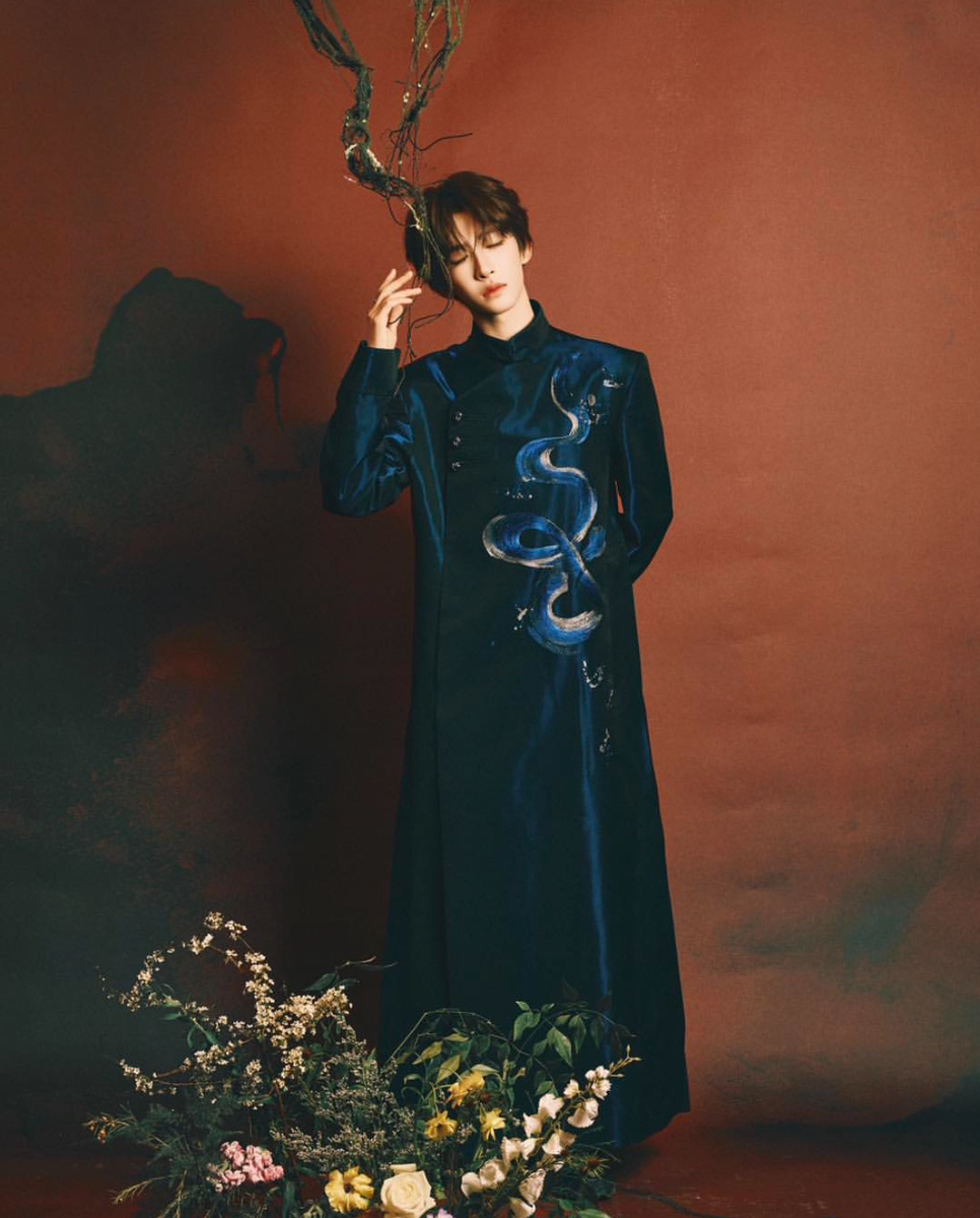 Вот костюм на Лю Ю на фотосете к концерту