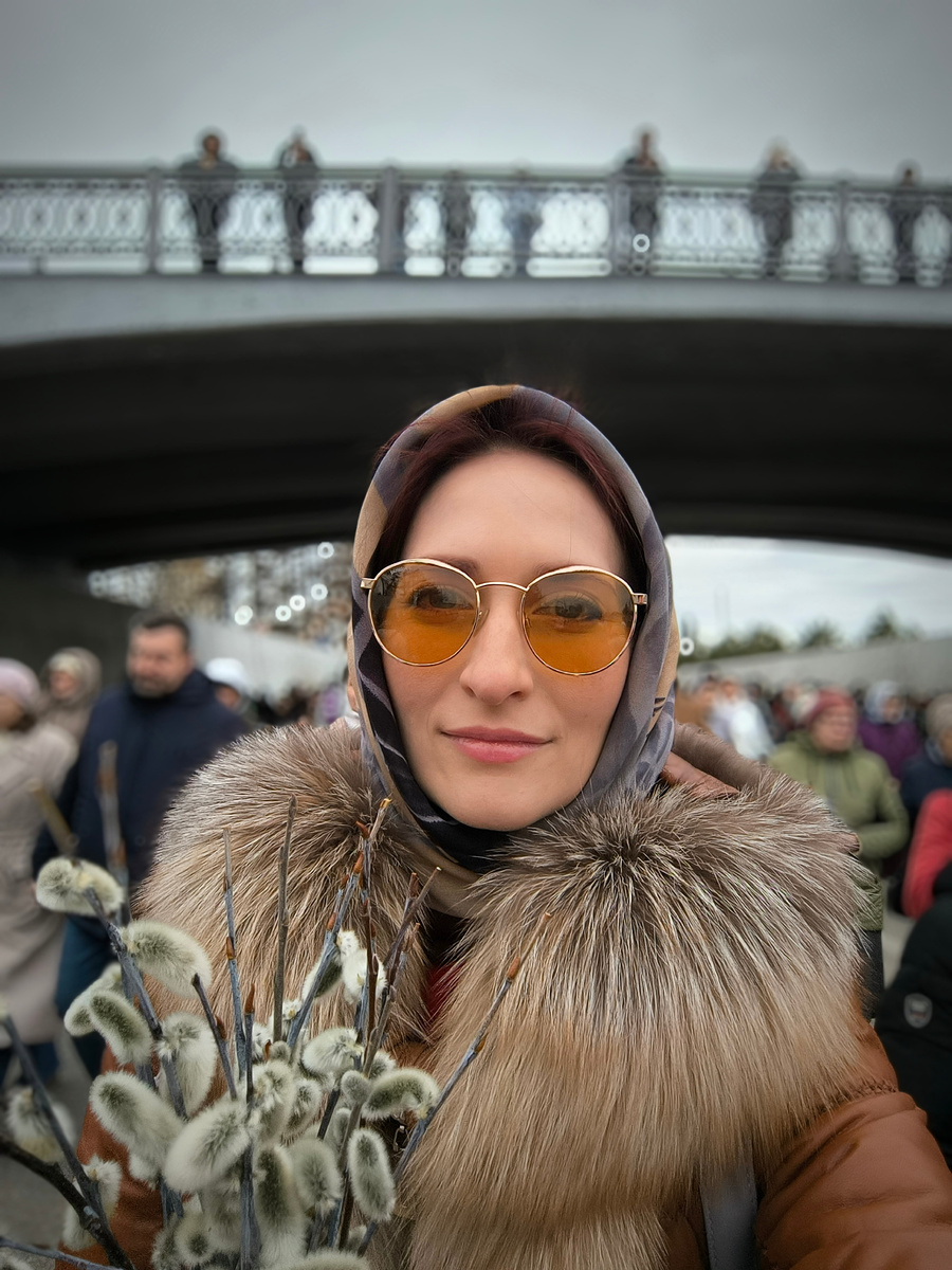 Селфи с вербой