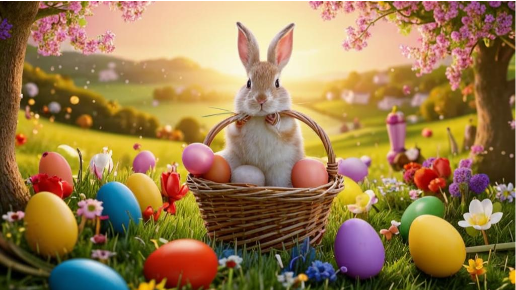 Символ пасхи - крашеные яйца