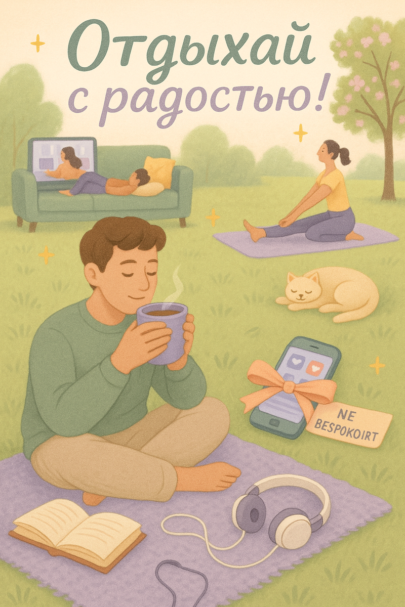 Как отдыхать эффективно: Секреты восстановления без чувства вины