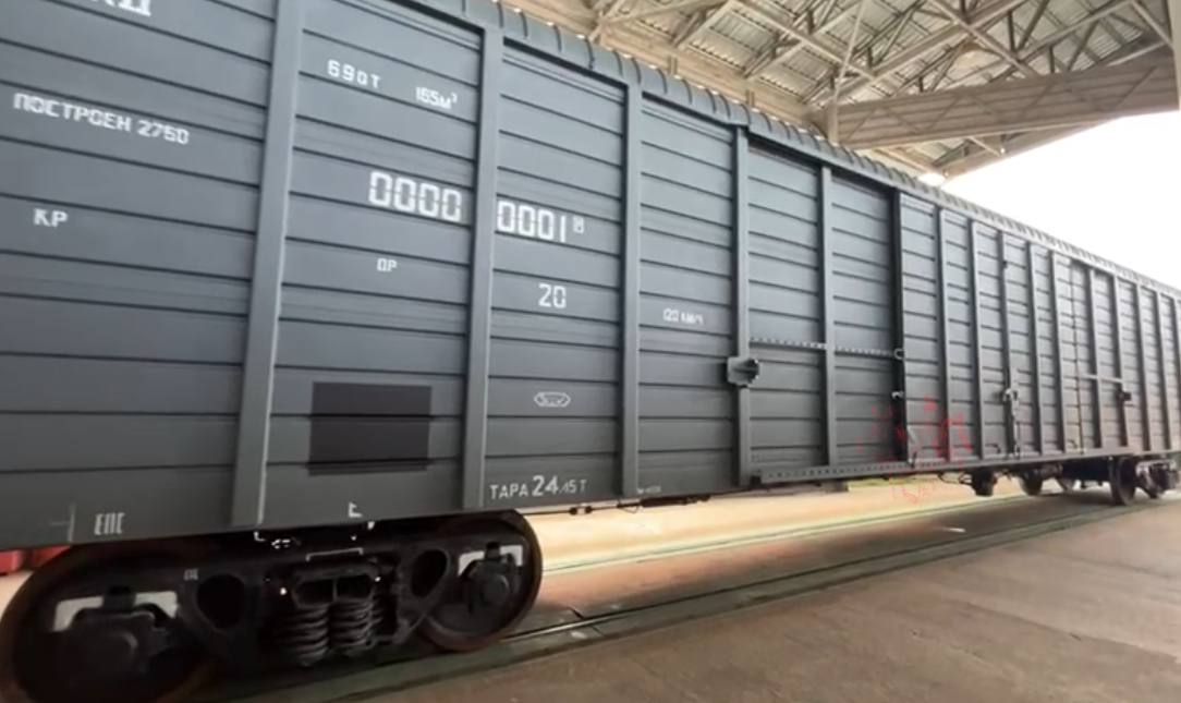 Крытый вагон модели 11-9586-01 производства ЗСК «Кубань». Источник: ЗСК «Кубань»