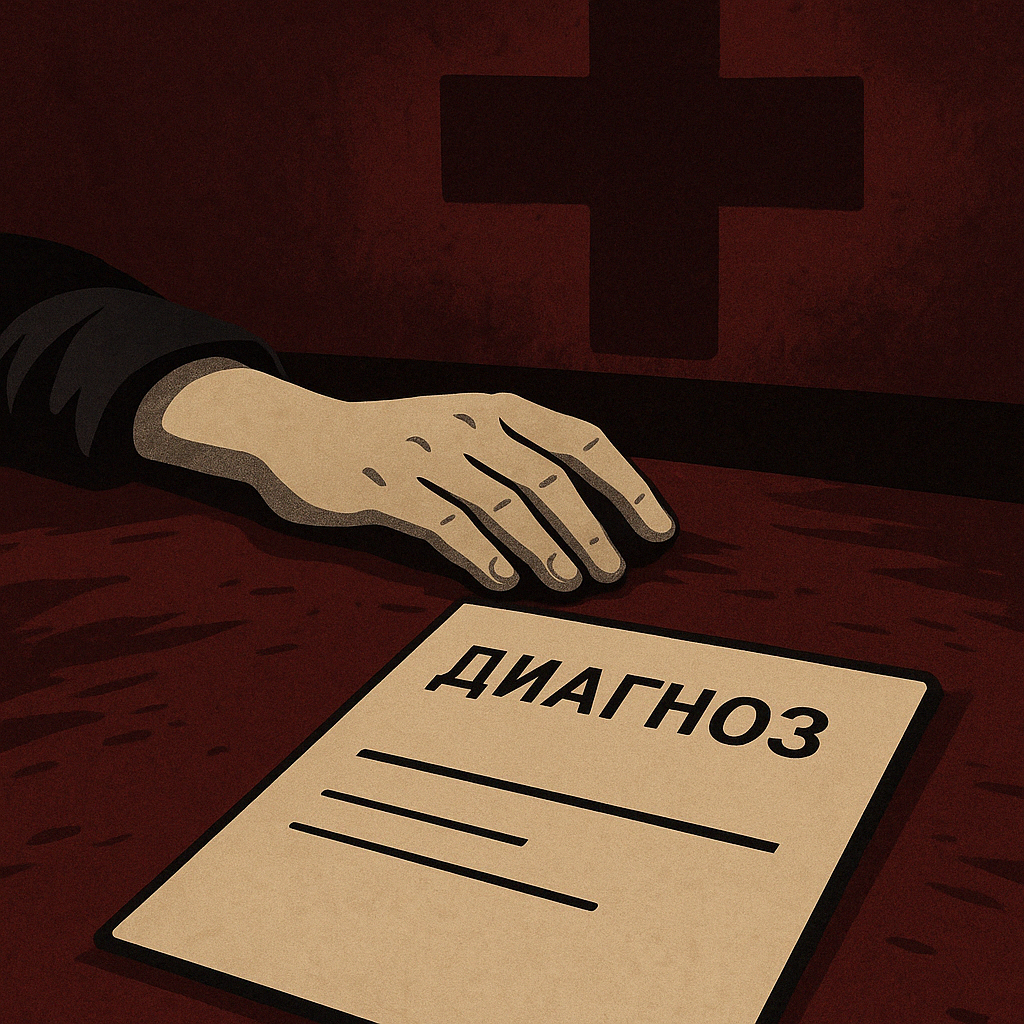 📍 Он умер. Но не от болезни. От того, что никто не назвал её вслух.