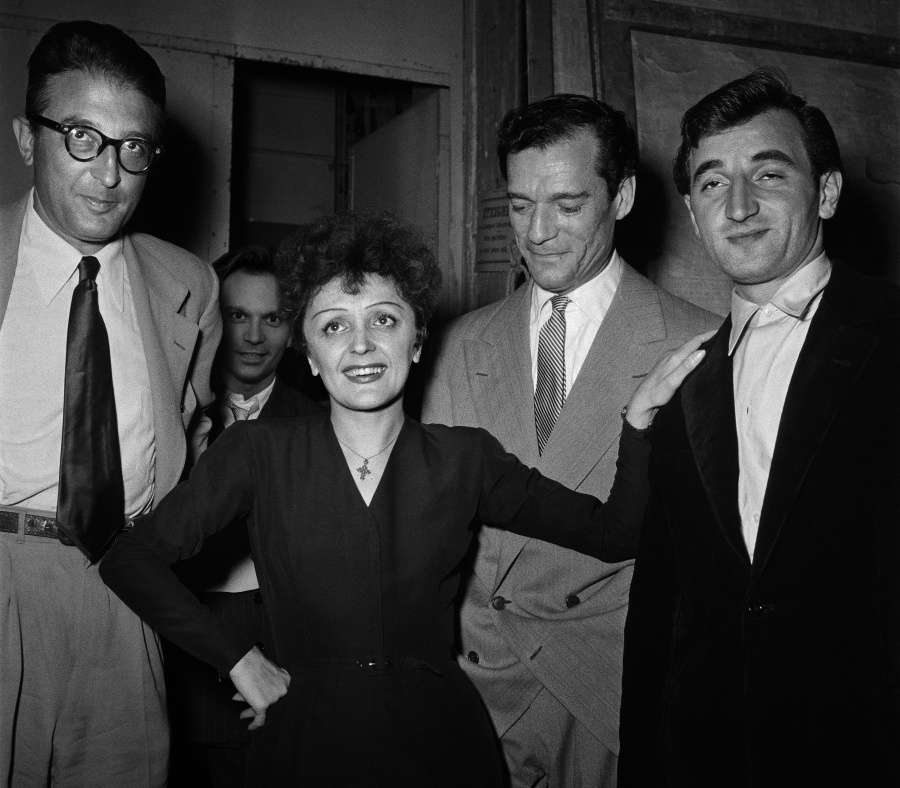 Эдит Пиаф и Шарль Азнавур