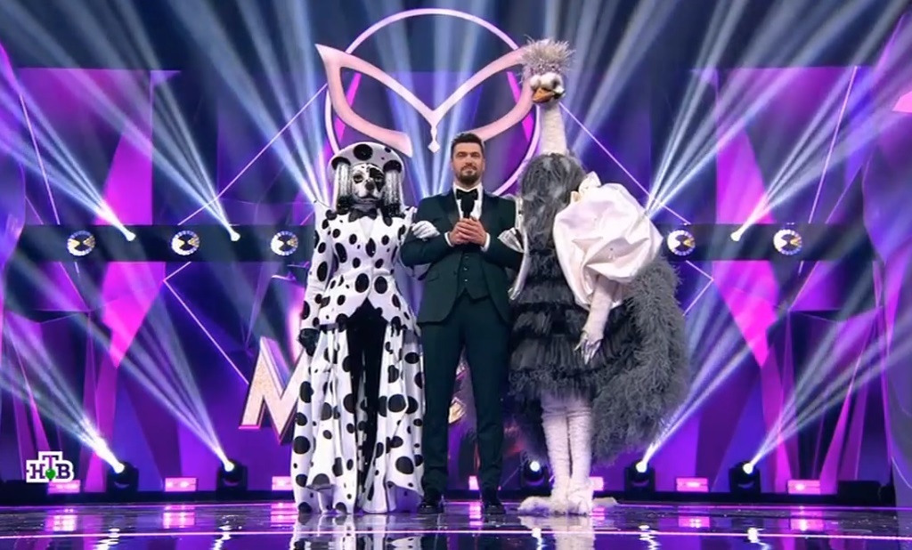 Кадр из одиннадцатого выпуска шестого сезона Шоу Маска