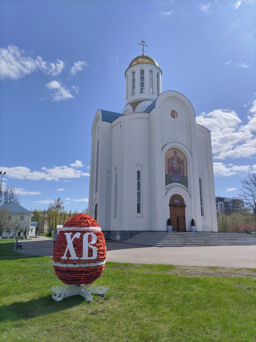 Блокадный Храм Успения Богородицы на Малой Охте, Санкт-Петербург. Фото Kati sAz  