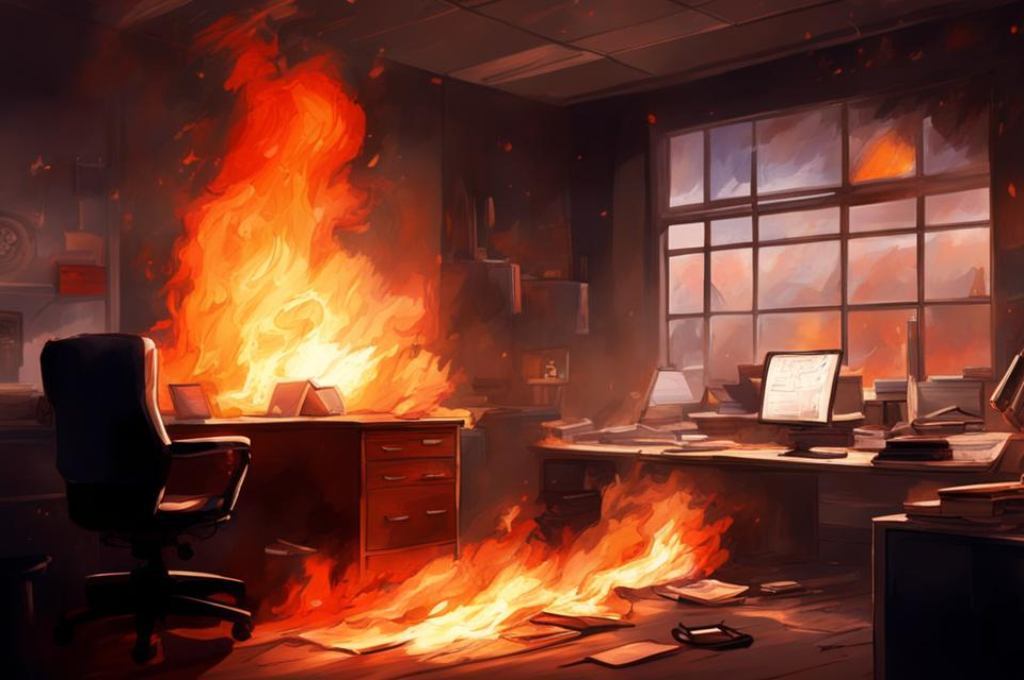 План эвакуации при пожаре 2025