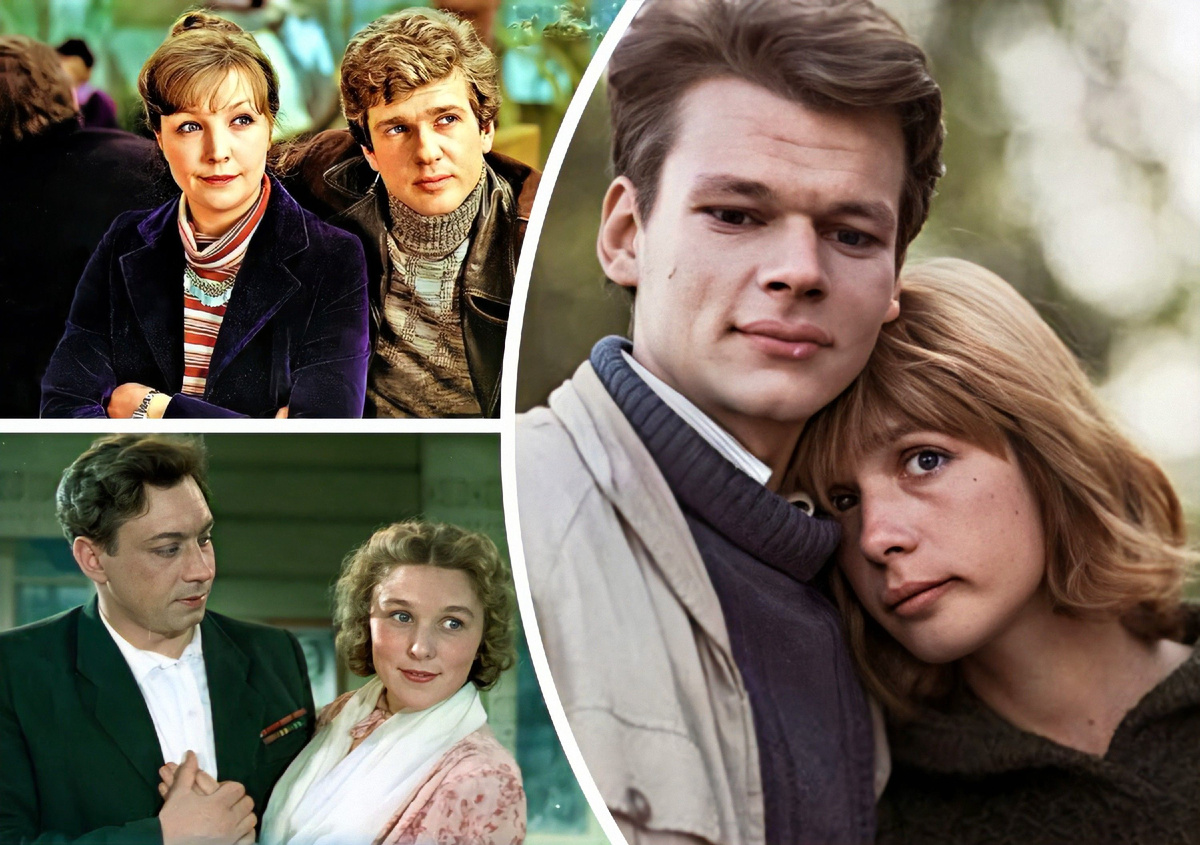 мой фотоколлаж - Из какого фильма эта пара? Тест для знатоков советской романтики