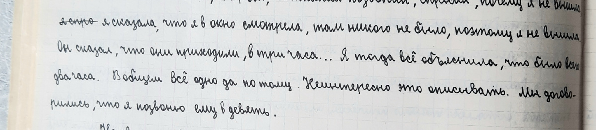 Из личного дневника автора. 