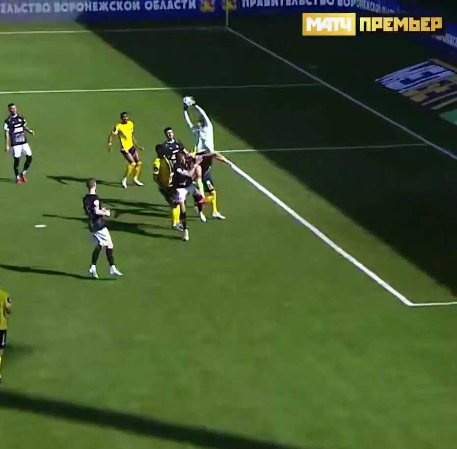    Фото: скриншот из видео трансляции на телеканале «Матч Премьер».