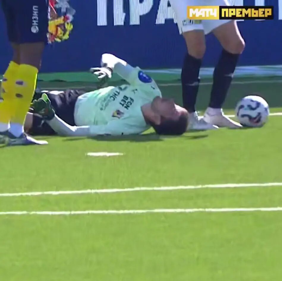    Фото: скриншот из видео трансляции на телеканале «Матч Премьер».