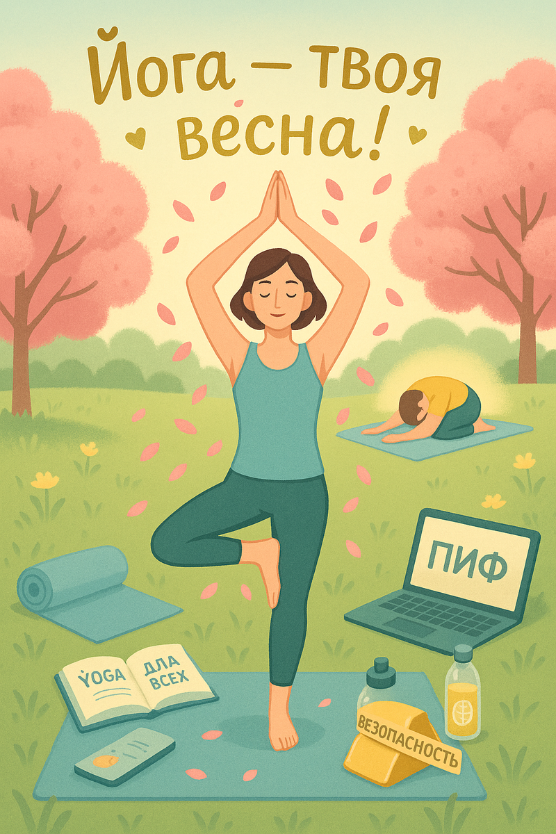 Польза йоги весной: Гармония тела и разума