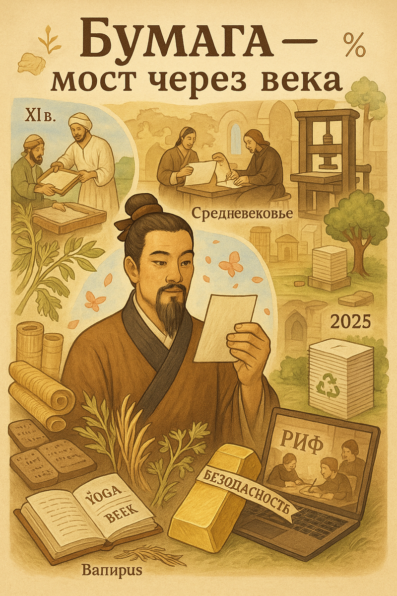 Как изобрели бумагу: История, которая изменила мир