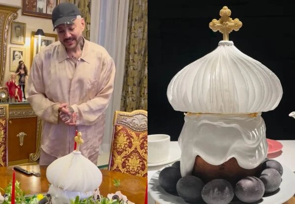    Кулич Филиппа Киркорова. Фото: spletnik.ru