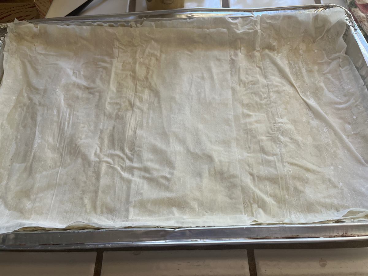 Слоённое тесто Филло 