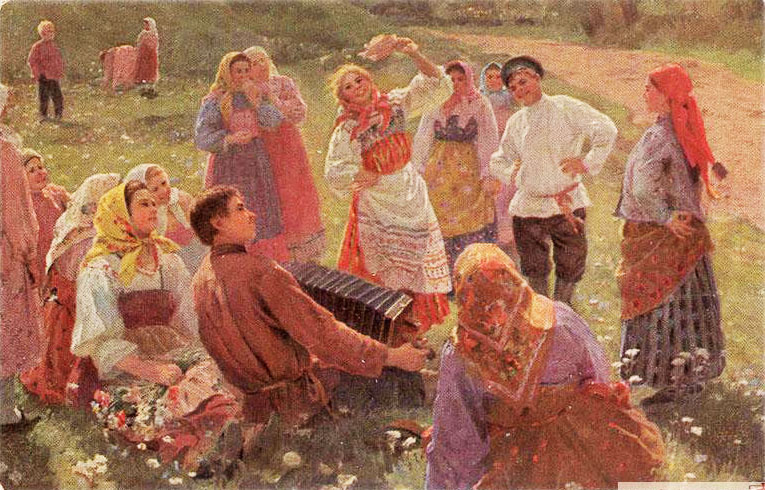 Ф. В. Сычков. Танец.