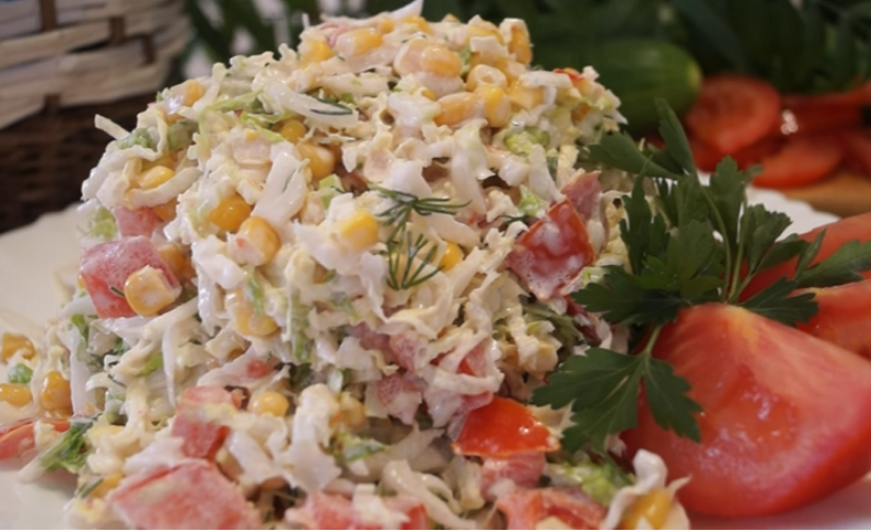 Салат на каждый день "Калейдоскоп", 10 минут и вкуснейший салатик готов.