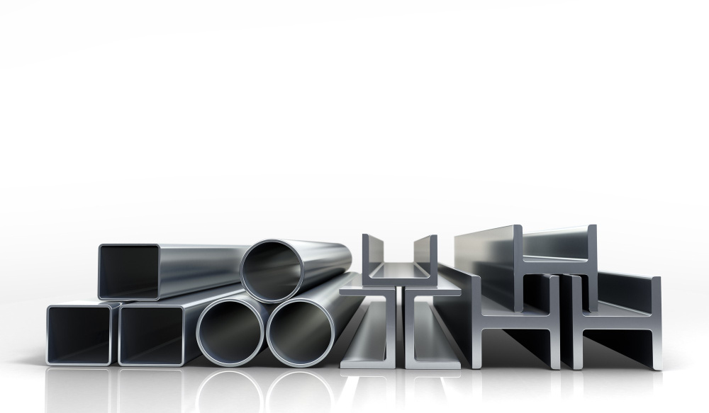 Разные виды стальных профилей