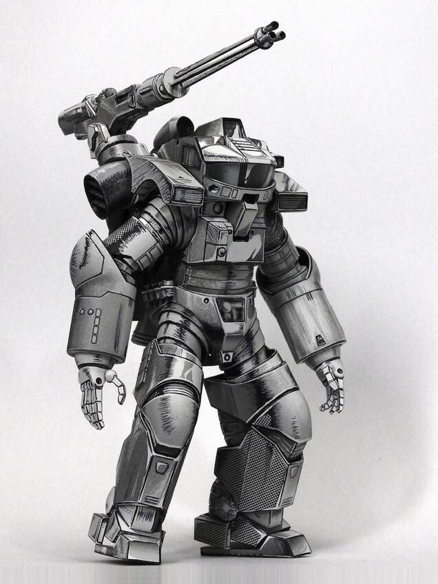 Это, увы, из манги по книге. Нормальных иллюстраций к роману, увы, просто нет. Этот скаф - странный, хотя и похож на то, что было описано в книге...