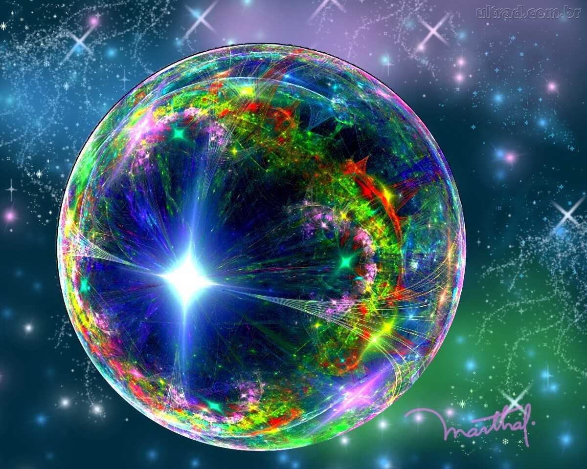 Разноцветная планета