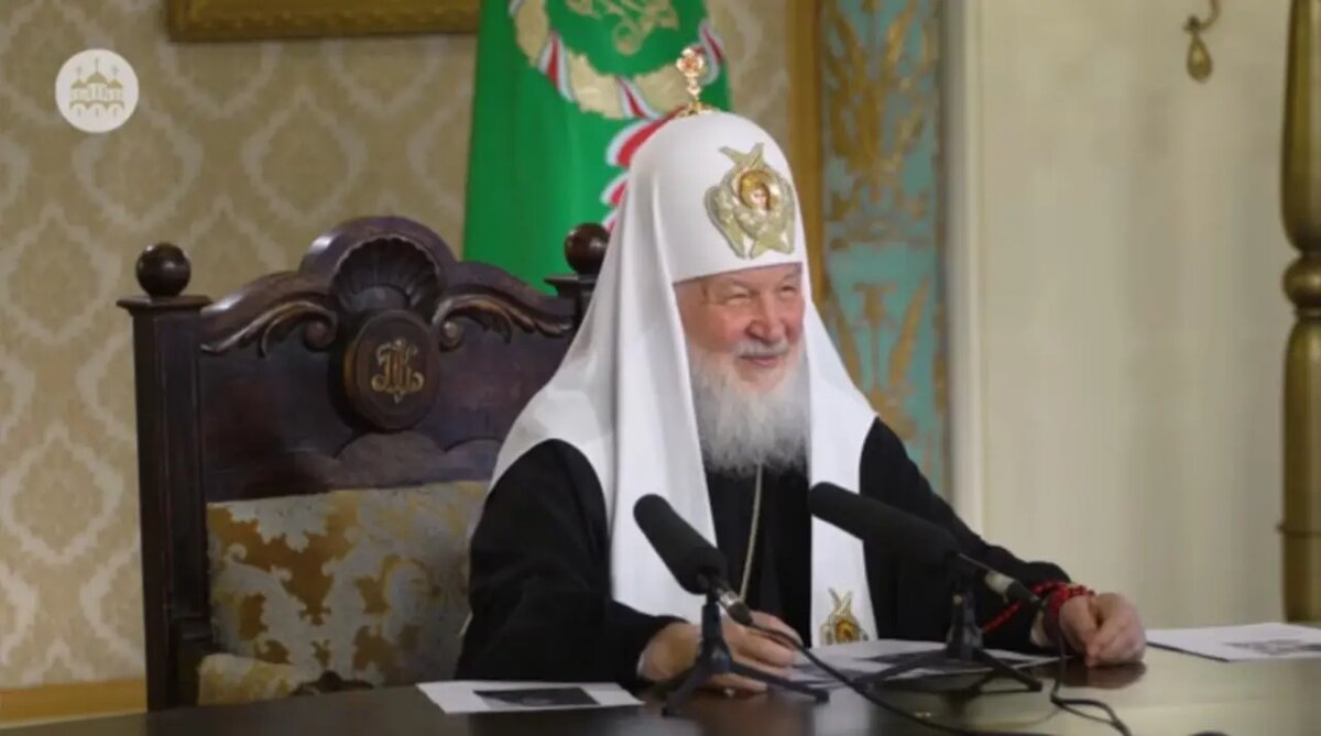    Патриарх Московский и всея Руси Кирилл. Фото: скриншот из видео на сайте пресс-службы РПЦ.