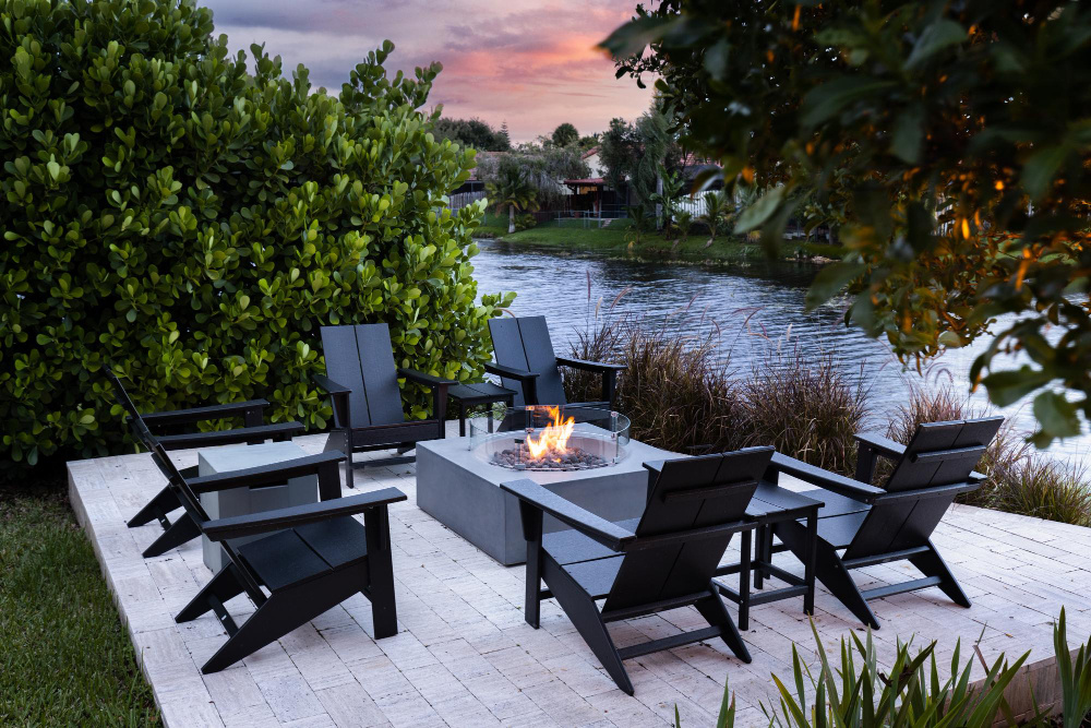 Зона отдыха на возвышенности