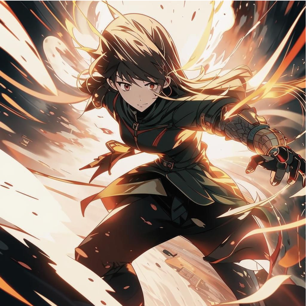 Хроники аниме-революции. Иллюстрация сгенерирована нейросетью