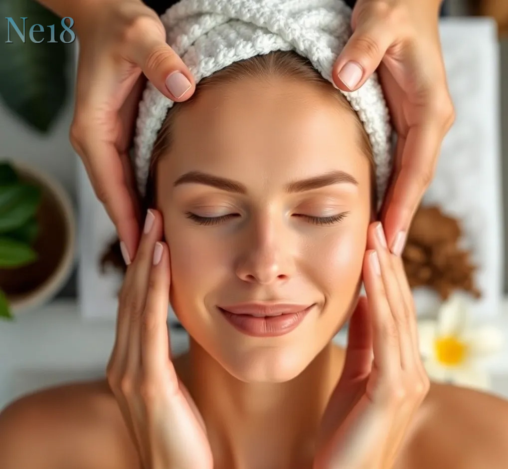 Движения должны быть плавными и строго по массажным линиям, чтобы избежать появления новых морщин (фото создано нейросетью)