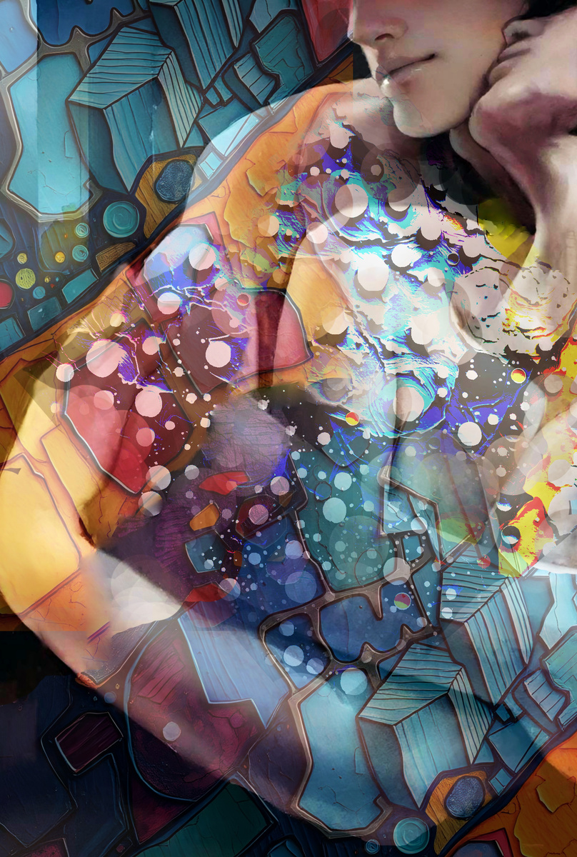 Метки памяти. Зимний мёд. Иллюстрация создана с помощью нейросетей DreamAI и Flux Schnell и программы Photoshop.