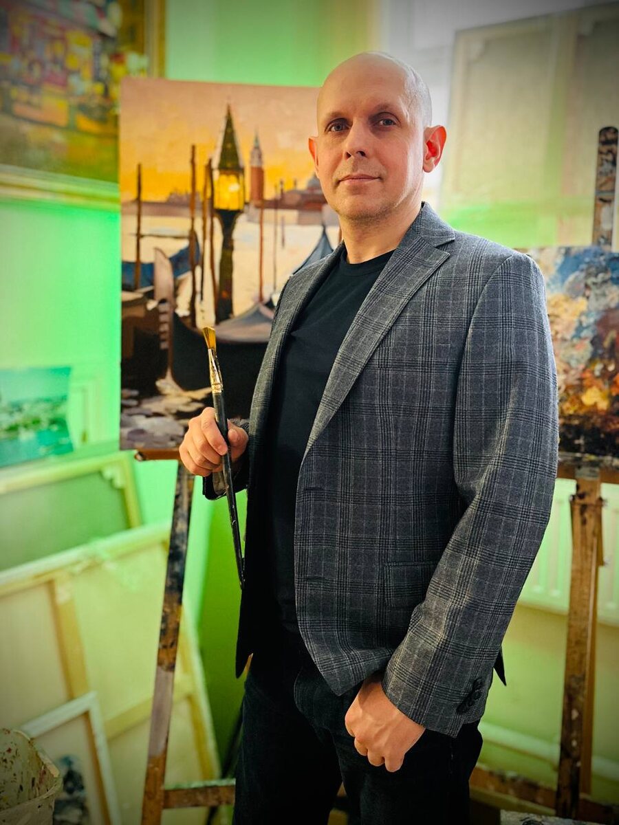 Художник Олег Зеликов