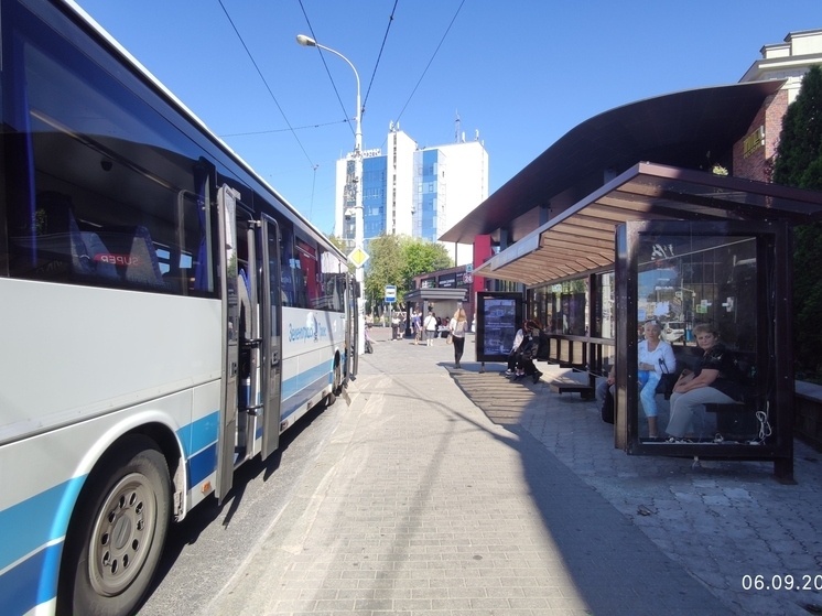     На линию пустили автобусы большого класса. ФОТО: архив МК в Калининграде.