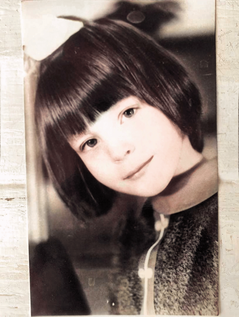 Евгения в детстве