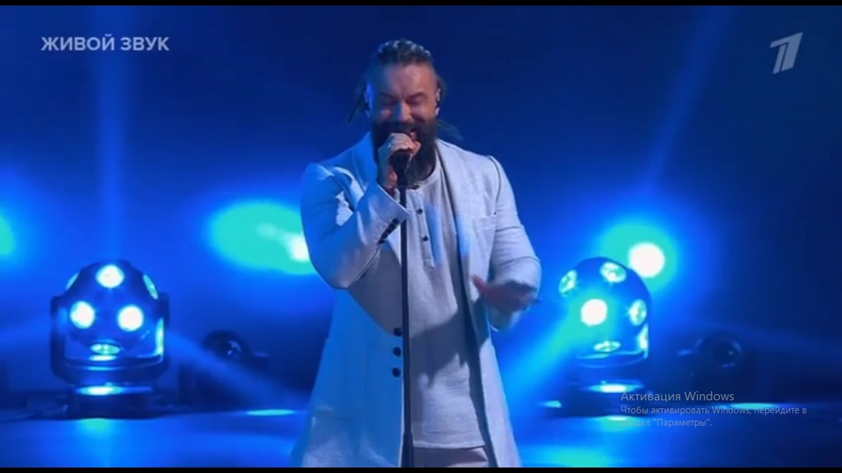 Кадр передачи. Фото автора. 