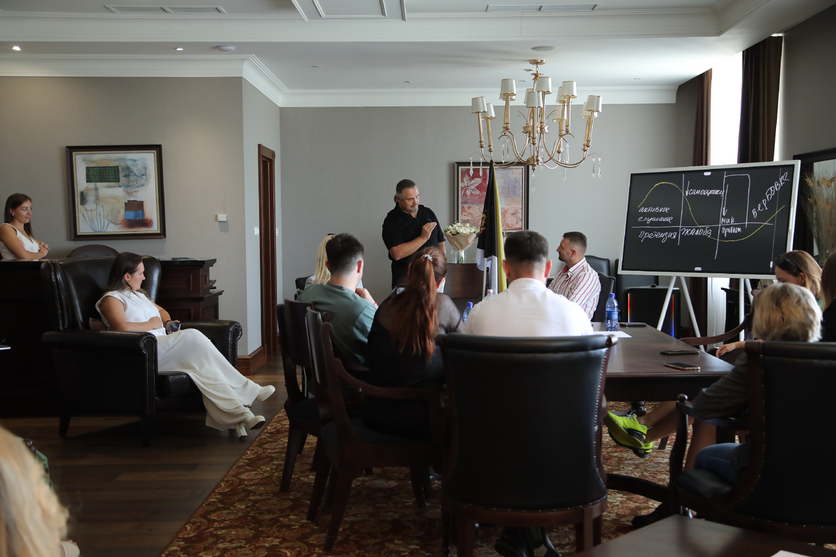 На одном из модулей Академии ТОП Менеджмента Dr.KURCH