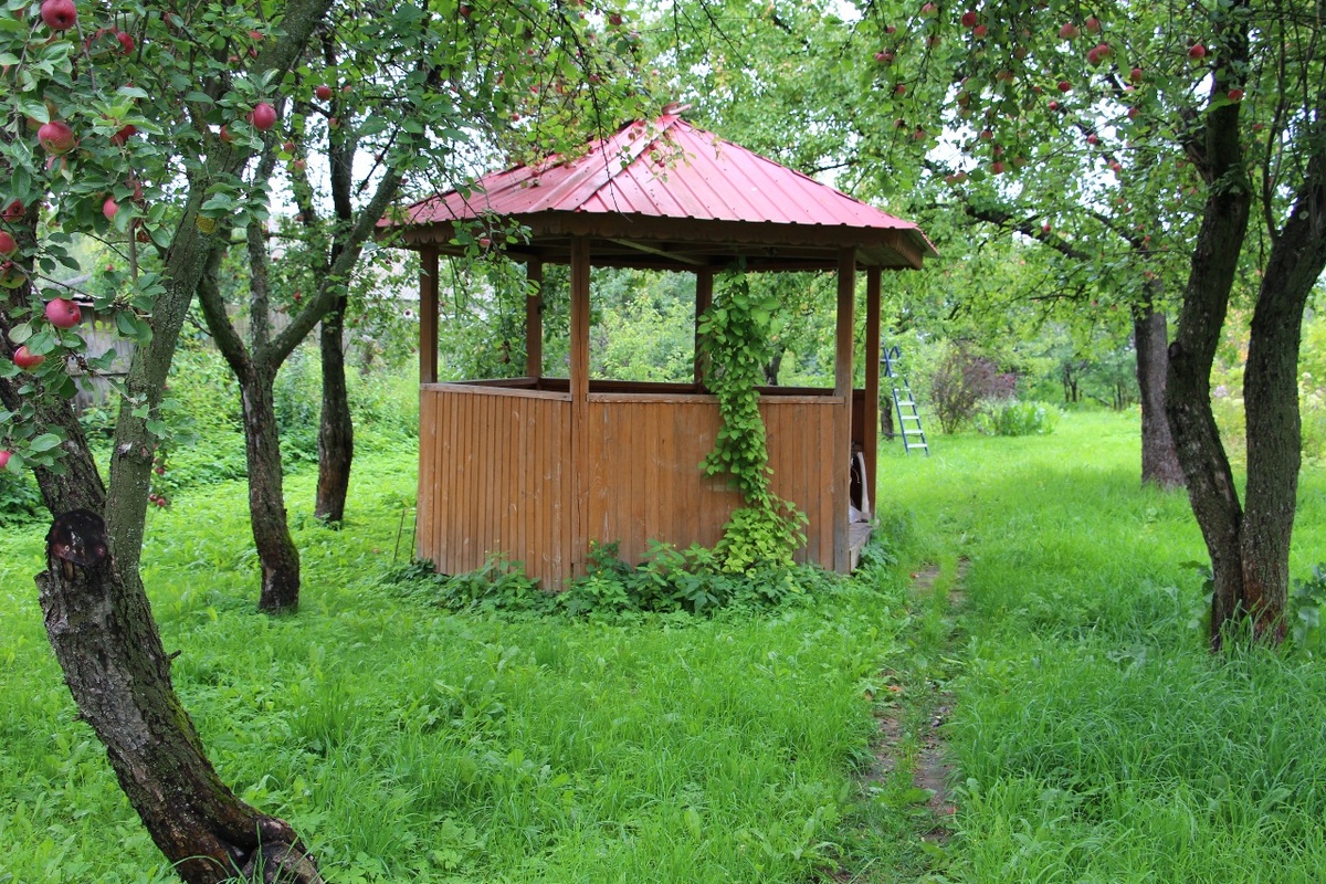 Фото автора: беседка не является капитальным строением