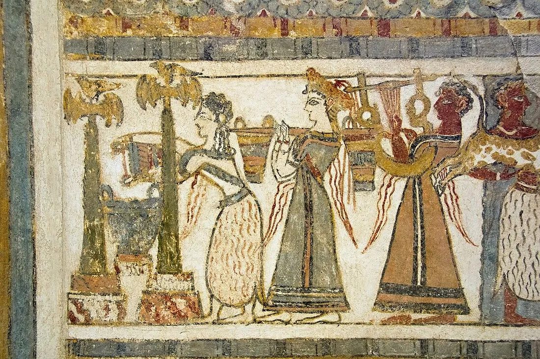 Агия-Триада, Крит (1370–1320 гг. до н. э.)