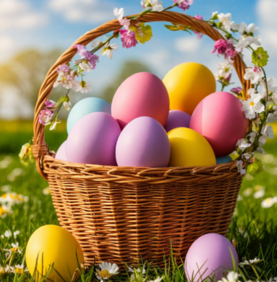 Со светлой пасхой 