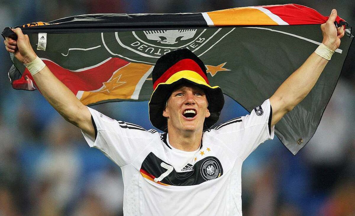 Ещё молодой и осветлённый, но уже незаменимый для сборной