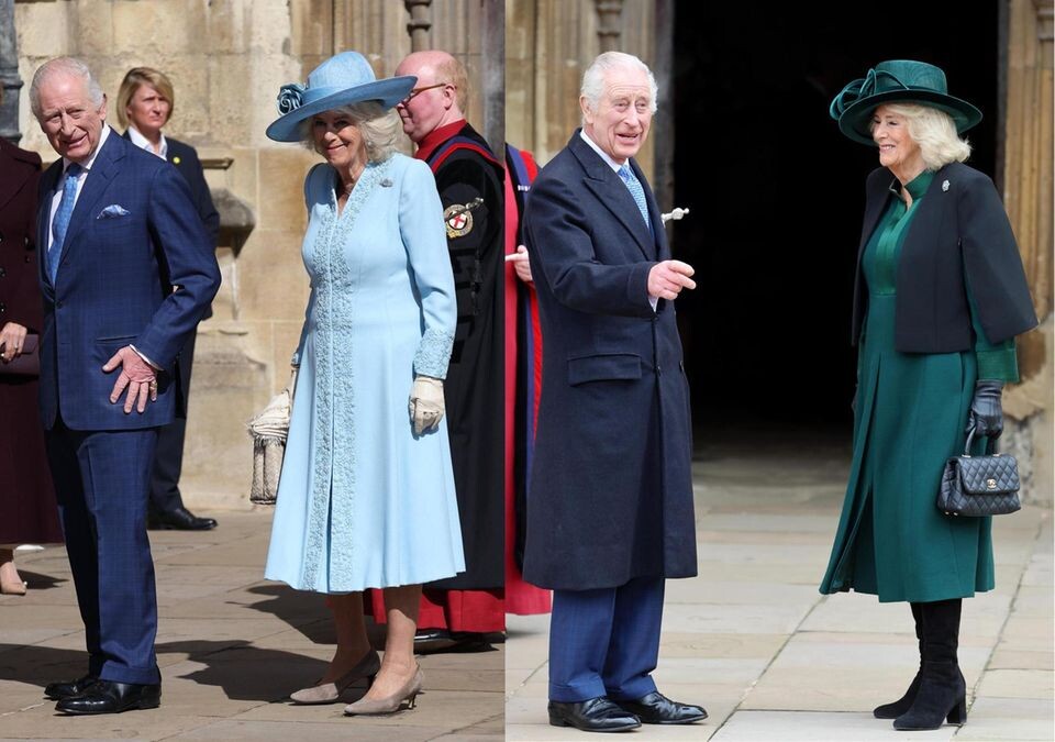 Королева Камилла в 2025 и 2024 годах