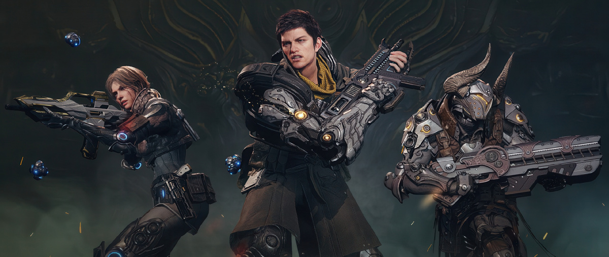 Слева направо: Вьесса (стихия лёд), Лепик (стихия огонь), Аякс (нестихийный).