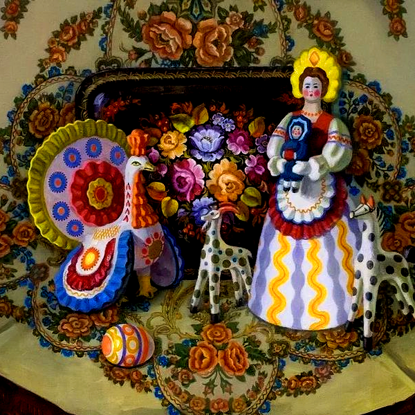 Дымковская игрушка