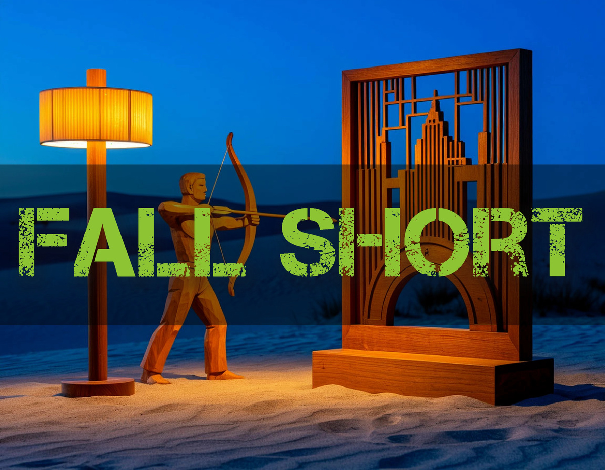 изображение для выражения fall short